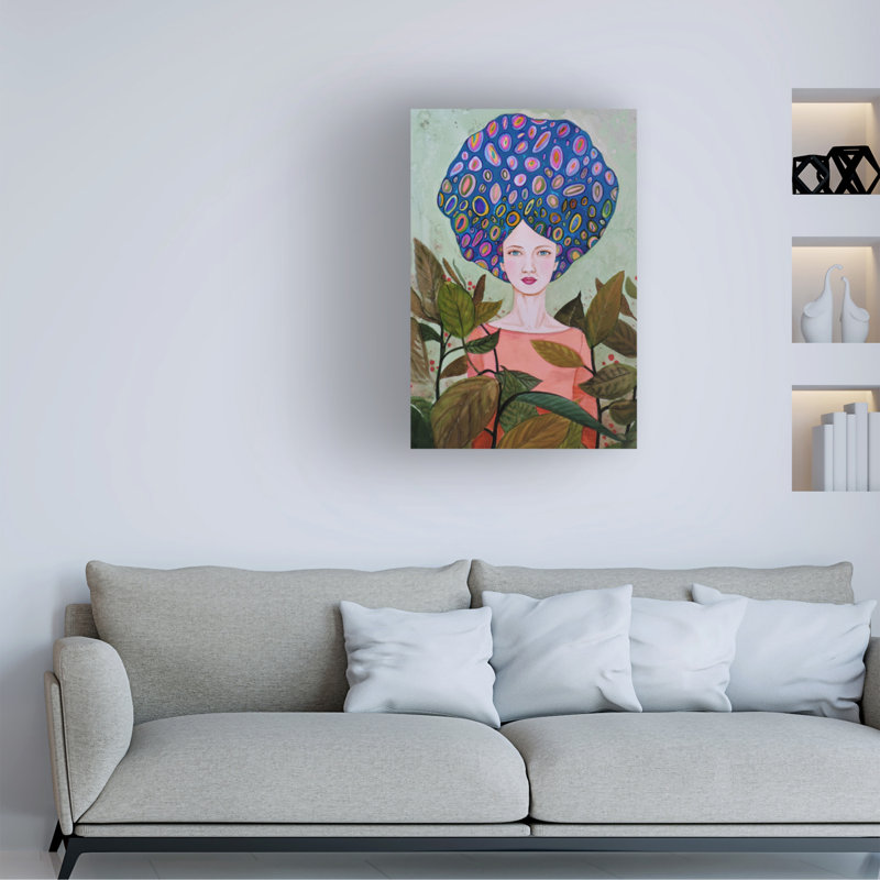 Art sur toile bolognaise Sylvie Demers Claire, H 19 po x l 12 po
