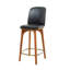 Utility Upholstered Stool with Solid Wood Frame-1276719659-1284750154