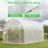 14 Ft Walk In Tunnel Greenhouse For Outdoors Hoop Garden Plant Winter Hot House Galvanized Steel Frame Mesh Door Screen Window For Backyard Plants And Shed