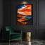 «Watercolor Landscape 44», art mural sur toile noire-623697569