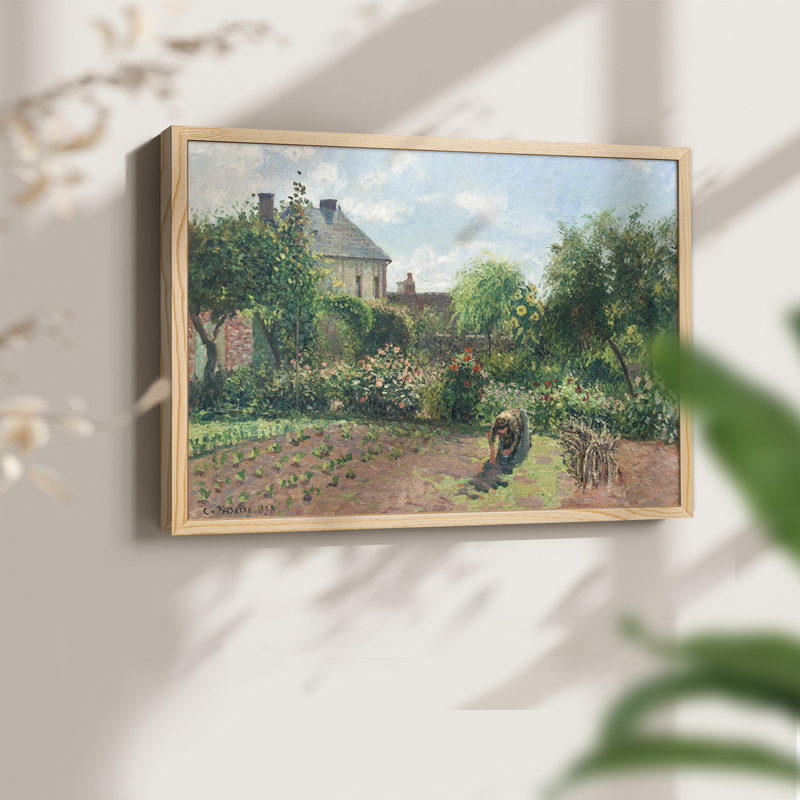 Paysages rétro - CXC - reproduction encadrée, H 8 po x l 10 po, Naturel