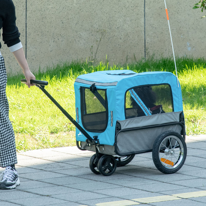 Poussette Jogger, Bleu