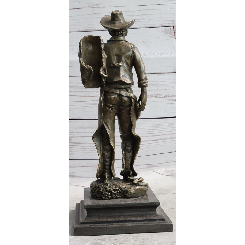 Sculpture en bronze de style cheval de selle Messerschmidt
