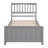 Wood Platform Bed Twin Size Platform Bed (Bed)-1963885109