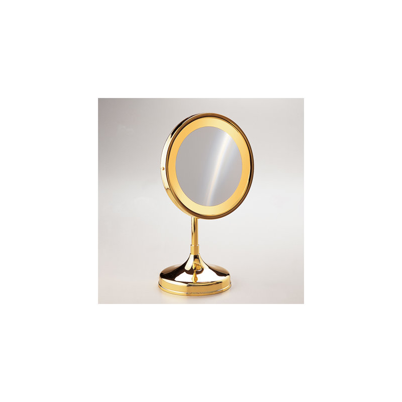 Miroir de maquillage / rasage, Or