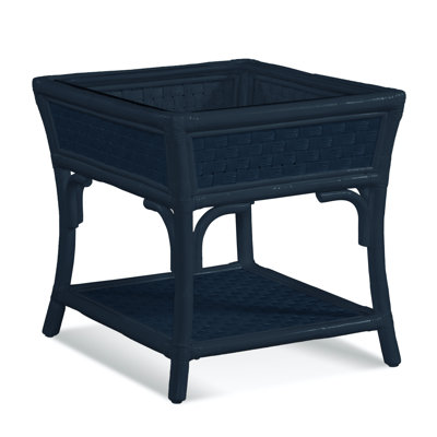 Boca Glass Top End Table