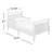 Contemporary Toddler Solid Wood Sleigh Bed by Delta Children-70341301