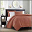 Ensemble de courtepointe réversible 3 pièces Clay Red King / Cal King-134083421-134083422