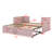 Upholstered Daybed with Trundle Bed-1268953192