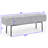Cineus Chenille Upholstered Bench