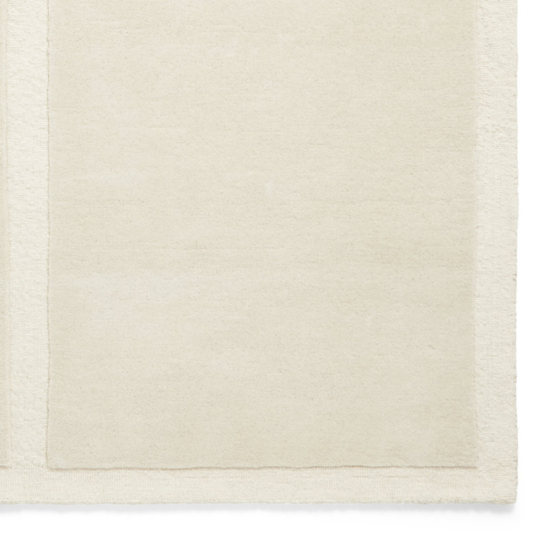 Solid Colour Wool Hand Tufted Area Rug, Rectangle 150 x 230 cm