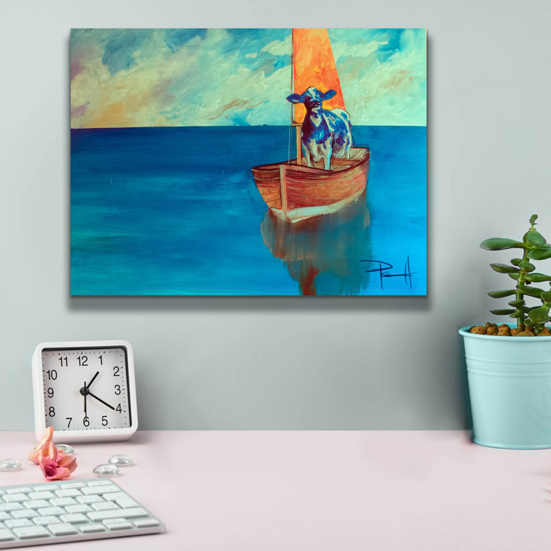 «Milky Way» par Sean Parnell, art mural sur toile, H 12 po x l 16 po x P 0,75 po