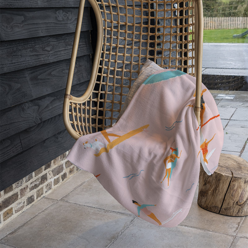 Raggs Quilted Throw Blanket
