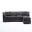 Canapé modulaire en polyester 5 places avec repose-pieds-943270206