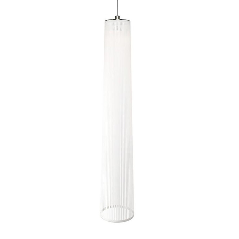 Solis Pendant, 72" H x 13" W x 13" D, White