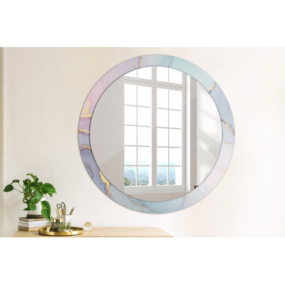 Huldar Glass Flat Wall Mirror