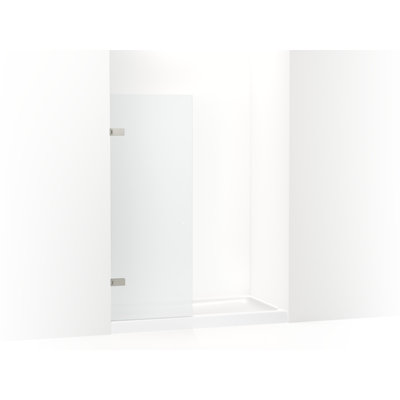 Composed 3/8" moving panel glass and hinges