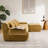 Boneless Modular Sectional Sofa Set – Chenille Deep Seat 3+1 Seater with 3 Cushions, Extra Large Comfortable Living Room Sofa for Bedroom or Apartment-570166790