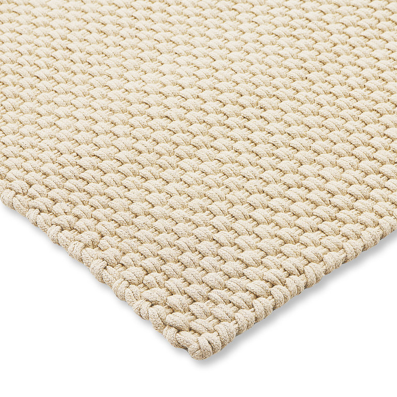 Lace Area Rug in Sand, Rectangle 4'7" x 6'7"