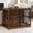 XL Large Dog Crate Furniture, Indoor Dog Kennel Furniture with Barn Door, Wooden Tall Dog Crate, Heavy Duty Dog Cage for Large Dogs, Side End Table, Anti-Chew-778718988-541719008