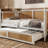 Rattan Daybed with 2 Drawers