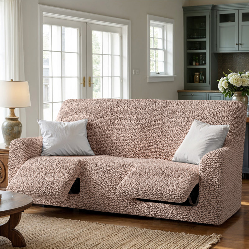 Housse extensible pour canapé inclinable - Facile à nettoyer et durable - Collection Comfort, H 35 po x l 85 po x P 40 po