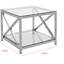 Table de bout en verre Hayward