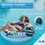 Tubes de rivière Sunriot pour flotter, bleu