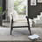 Mid-Century Modern Chenille Upholstered Accent Armchair-2070739011