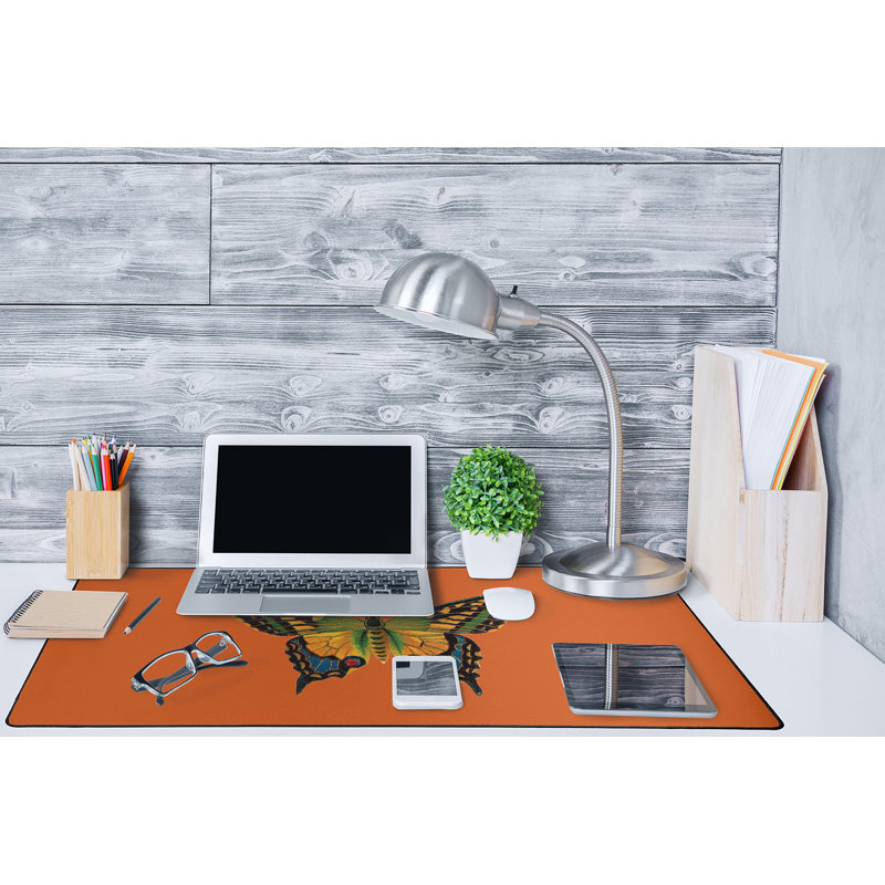 Grand sous-bureau Tadeo, Orange parfait