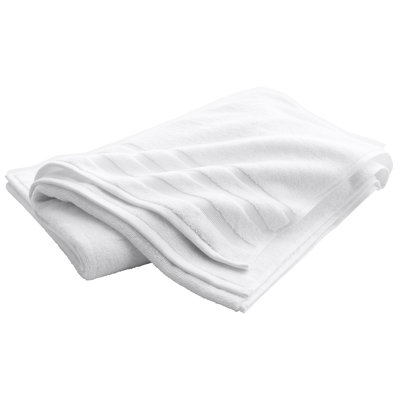 Bath Linens Bath Sheet with Terry Weave