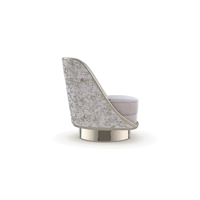 Swivel Barrel Chair