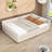 Upholstered Daybed with Built-in USB Ports and 2 Storage Drawers-106490990