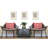 Polyester/Polyester Blend Lumbar Rectangular Indoor/Outdoor Pillow Cover & Insert-83783536