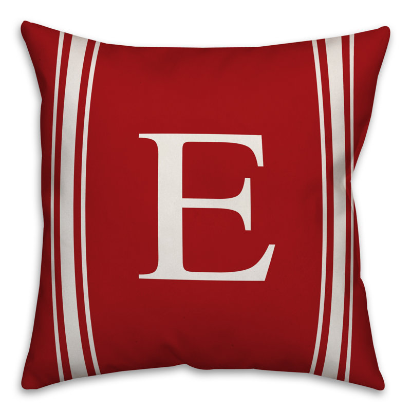  Coussin Monogram, E, Rouge