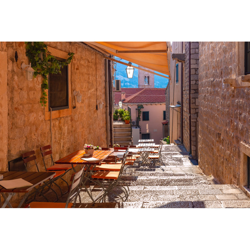 Old Town Of Dubrovnik - Wrapped Canvas Print, 30cm H x 46cm W