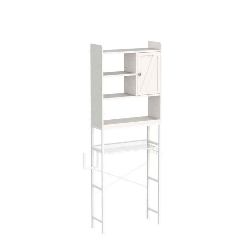 Armoire de rangement à 5 niveaux avec tablettes réglables