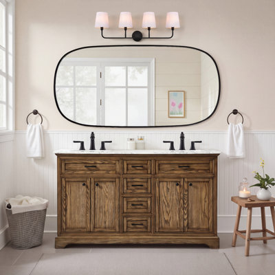 Ensemble de meuble-lavabo double 60 po Hermes