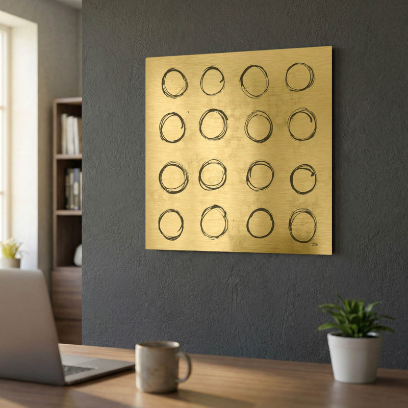 " Eclipse 3 Neutral " by Melissa Averinos Print, 24"x24"