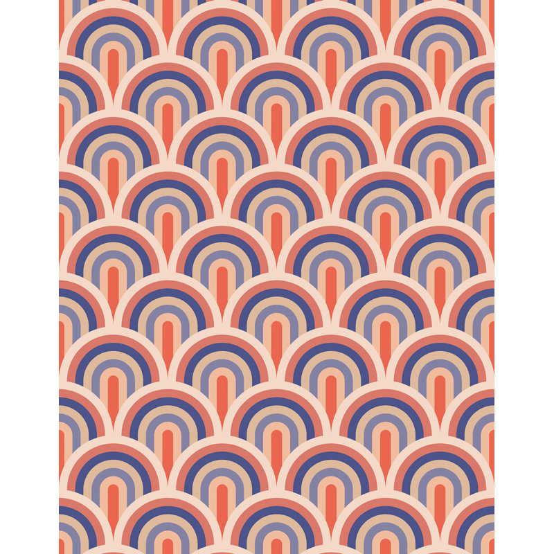 Shantel 7m x 75cm Wallpaper Roll, Pink