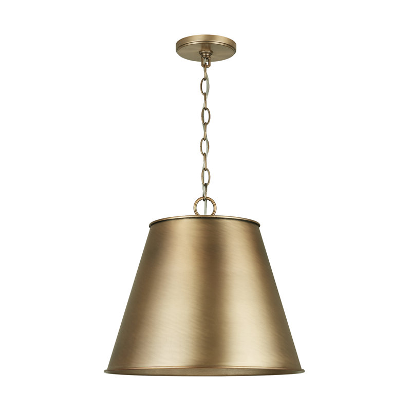 Luminaire suspendu conique 1 lumière indépendant