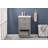 Eanes 20'' Single Bathroom Vanity with Porcelain Top-604625681