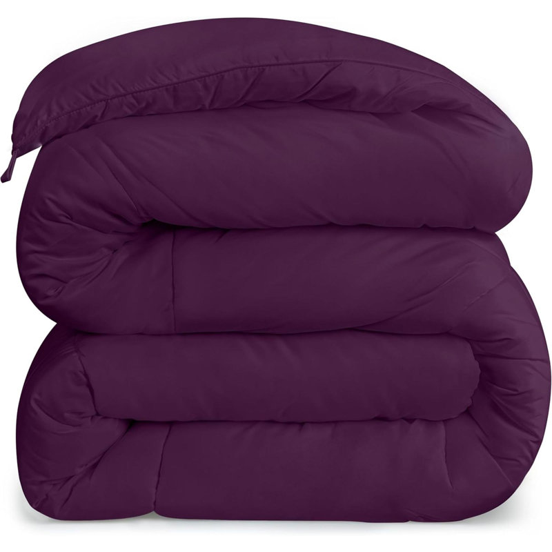 Édredon pour très grand lit, housse de couette toutes saisons, édredon en duvet synthétique avec languettes de coin, lavable à la machine