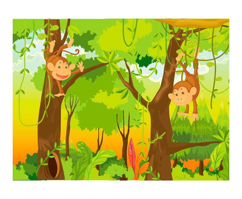 Rockcrest Wall Mural, 7.58' L x 115.7" W