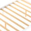 Lit plateforme de taille blanche avec système fonctionnel sous les tiroirs - Fabriqué en pin et pour une chambre à coucher organisée pleine grandeur dans de magnifiques capacités