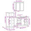 Alltawanna Bathroom Furniture Suite-214031924