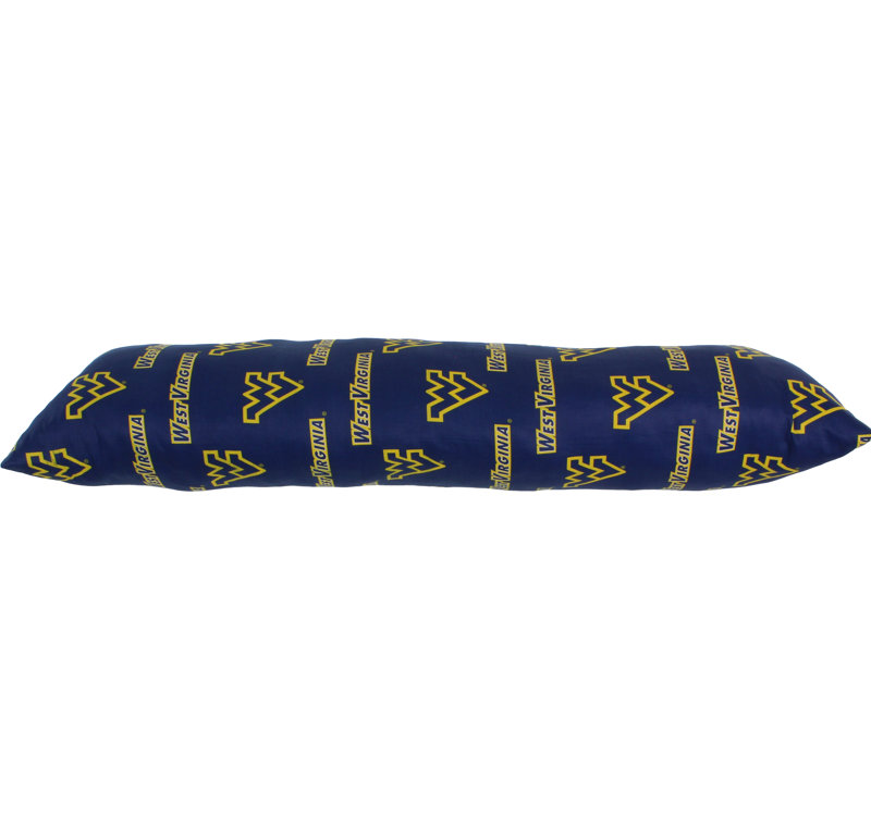 Coussin lombaire en coton 100%, Mountaineers de West Virginia