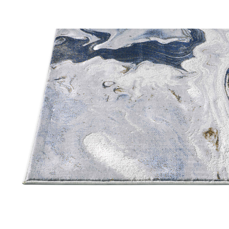 Grus Abstract Indoor Rug, Rectangle 9'5" x 12'5"