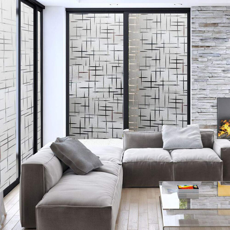 Adhésif décoratif pour fenêtre, H 78 po x l 17 po