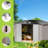 10 ft.W x 8 ft.D Metal Storage Shed-124834294